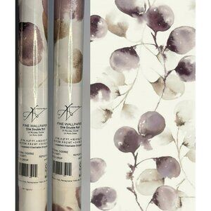 York Wallcoverings "Eucalyptus Trail" Wallpaper by Antonina Vella 2 Rolls OG0592